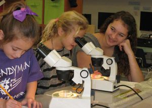 SNHS-microscope day