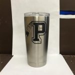 the lodge tumbler silver