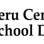 Peru Logo with Clock Tower, Peru Central School District Logo